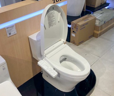 Bồn cầu 1 khối nắp điện tử TOTO MS857DW24