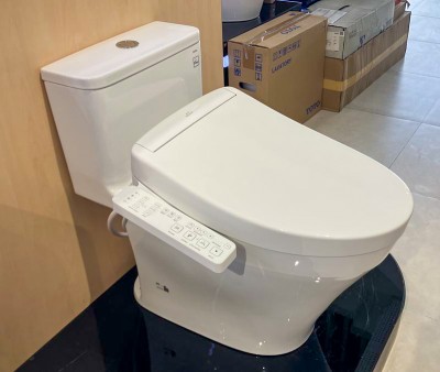 Bồn cầu 1 khối nắp điện tử TOTO MS857DW24