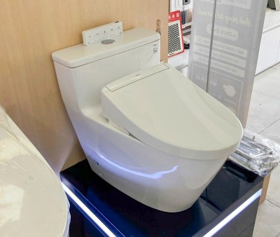 Bồn cầu nắp rửa điện tử TOTO MS625CDW25