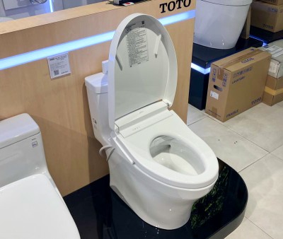 Bồn cầu nắp rửa điện tử TOTO MS889DRW25