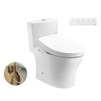 Bồn cầu nắp rửa điện tử TOTO MS889DRW25
