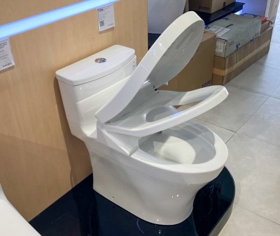 Bồn cầu nắp rửa điện tử TOTO MS885CDW25