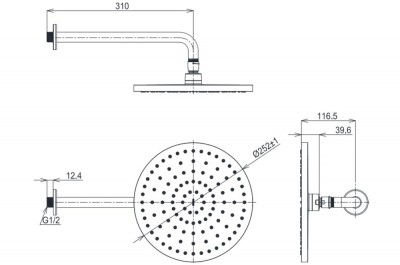 Bát sen tắm TOTO TBW10000V
