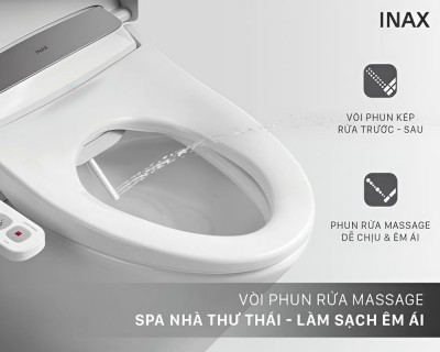 Nắp rửa điện tử Inax CW-H20VN