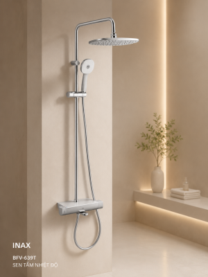 Sen tắm nhiệt độ Inax BFV-639T – Nâng tầm trải nghiệm phòng tắm đẳng cấp