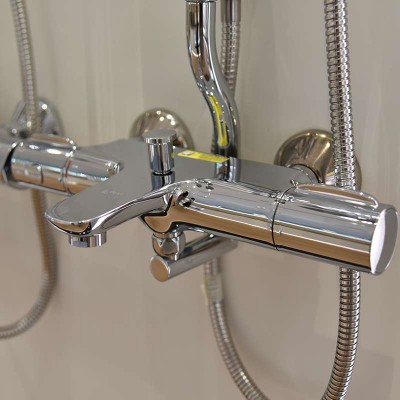 Sen tắm cây nhiệt độ Inax BFV-3415T – Trải nghiệm tắm an toàn, đẳng cấp cho mọi gia đình