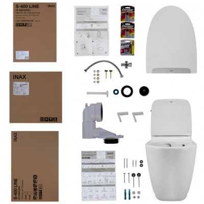 Bồn cầu 2 khối xả cảm ứng Inax ACT-832VN/BW1