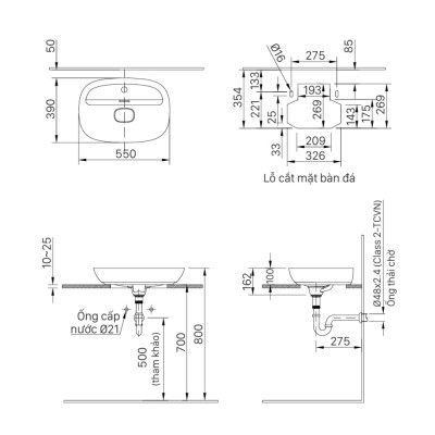 Chậu rửa đặt bàn INAX AL-662VFC – Nâng tầm không gian phòng tắm