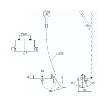 Sen tắm INAX BFV-633S – Nâng tầm trải nghiệm phòng tắm với thiết kế sang trọng chuẩn Nhật