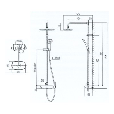 Sen tắm cây nhiệt độ INAX BFV-619T – Nâng tầm trải nghiệm tắm thư giãn chuẩn khách sạn ngay tại nhà