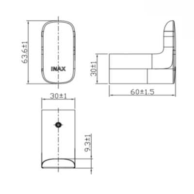 Móc áo INAX KFS-941V – Nhỏ gọn nhưng nâng tầm đẳng cấp cho phòng tắm hiện đại