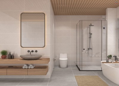 Gạch ốp tường 40x80 Đồng Tâm 4080HOABINH001-H+
