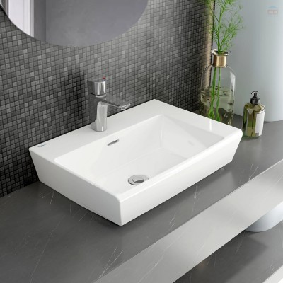 Chậu lavabo dương bàn Viglacera V22
