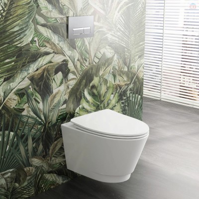 Bồn cầu treo tường Viglacera V909