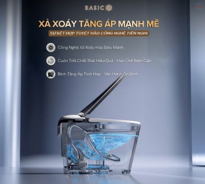 Bồn cầu chăm sóc thông minh Basic NEO-100S