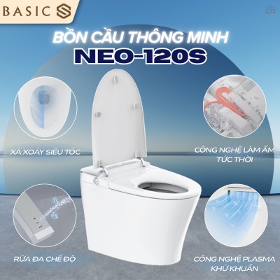 Bồn cầu chăm sóc thông minh Basic NEO-120S