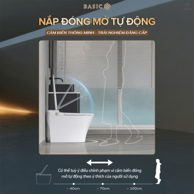Bồn cầu chăm sóc thông minh Basic NEO-120S