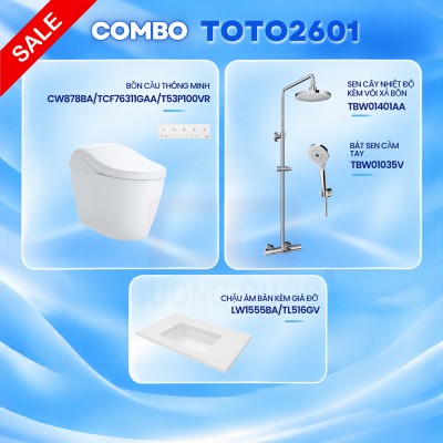 Combo thiết bị vệ sinh TOTO 2601