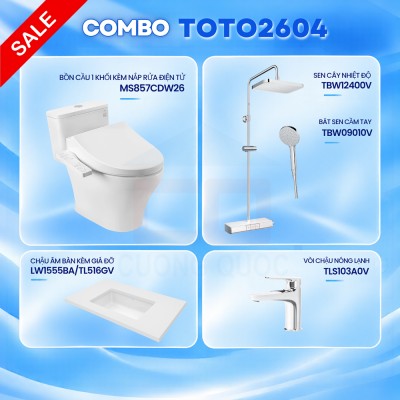 Combo thiết bị vệ sinh TOTO 2604