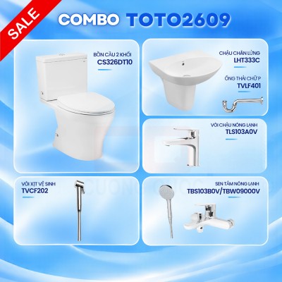 Combo thiết bị vệ sinh TOTO 2609