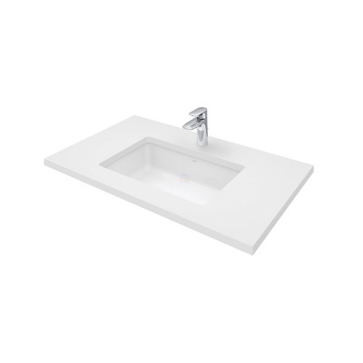Chậu lavabo âm bàn TOTO LW1555BA/TL516GV