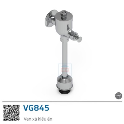 Van xả nhấn tiểu nam Viglacera VG845 (VGHX05)