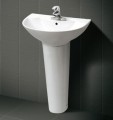 Chậu lavabo chân dài inax L-288V & L-288VD