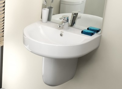 Lavabo + chân lửng American Standard 0553-WT/0740-WT