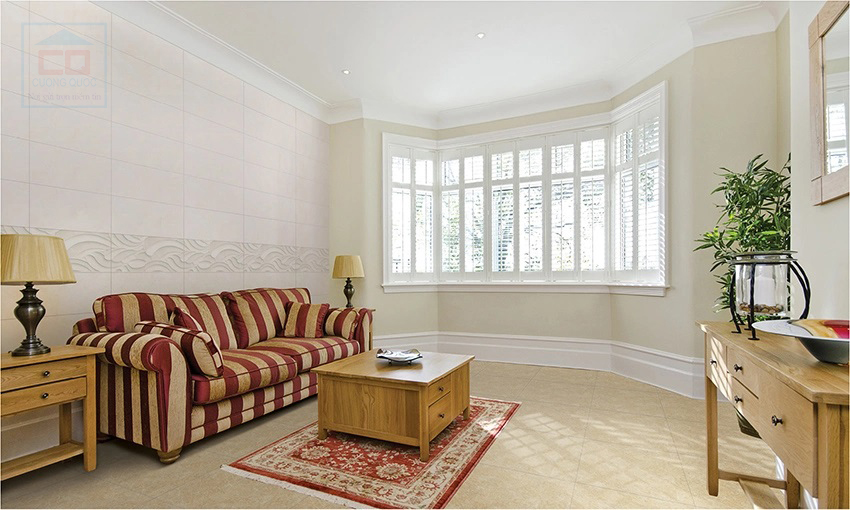 Phòng mẫu gạch ốp tường Đồng Tâm 2560ROME002