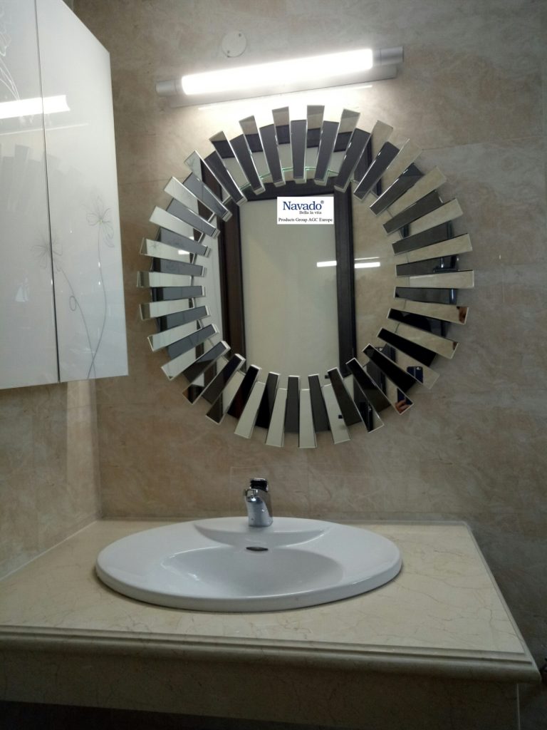 Gương trang trí phòng tắm Navado Metasy 80cm