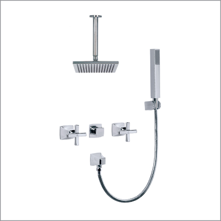 Bộ vòi chậu sen tắm Inax BFV-81SEHC