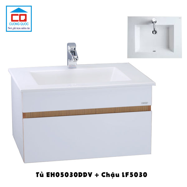 Bộ Lavabo Caesar LF5030 + Tủ EH05030DDV