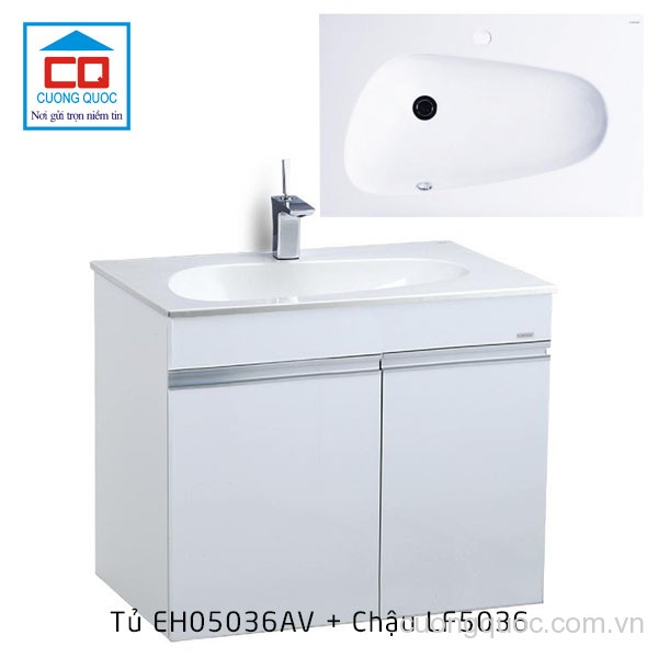 Bộ tủ chậu Caesar LF5036 + EH05036AV