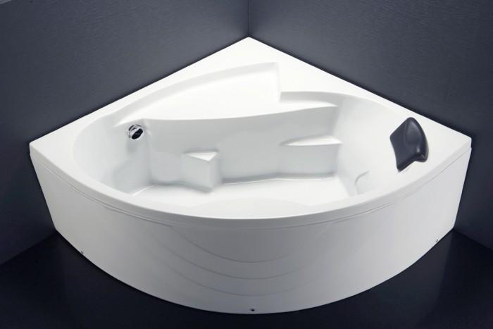 Bồn tắm góc Caesar AT5140A (Không chân, không yếm)