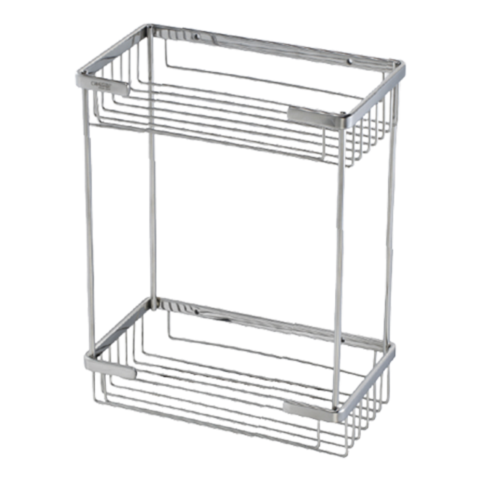 Kệ inox vuông 2 tấng Caesar ST859