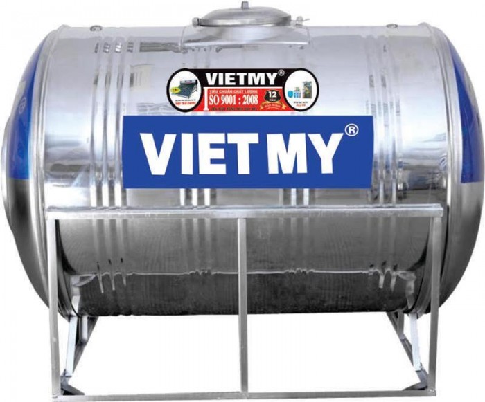Bồn nước ngang Inox Việt Mỹ 2500 lít VM2500 (F1180)