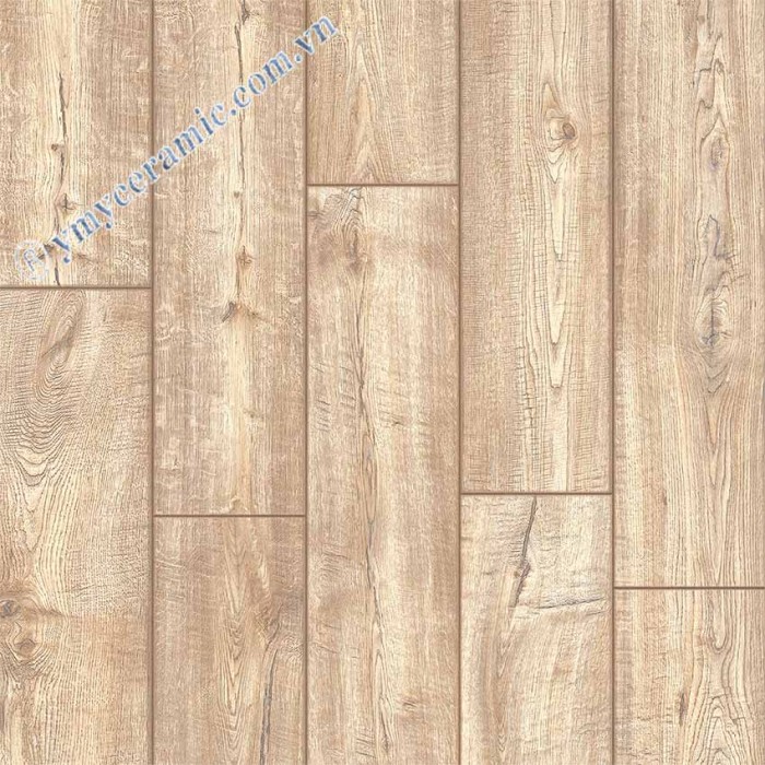 Gạch men lát nền vân gỗ Ý Mỹ G615