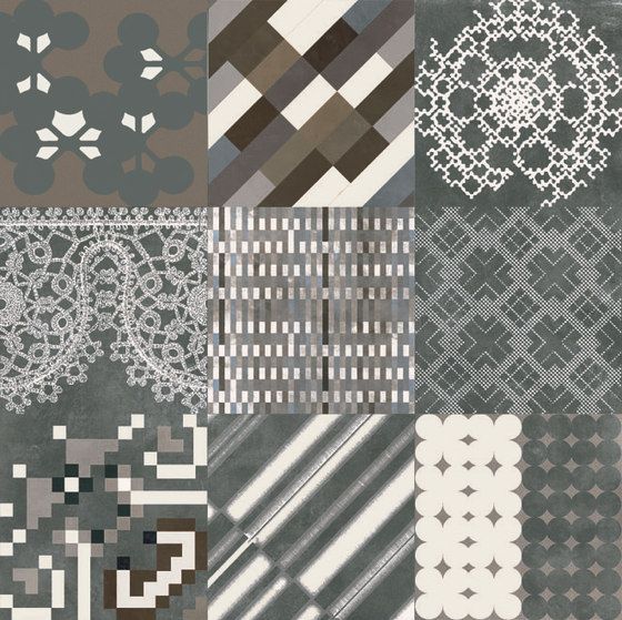 Gạch Azulej Combination Nero 20PUACM03