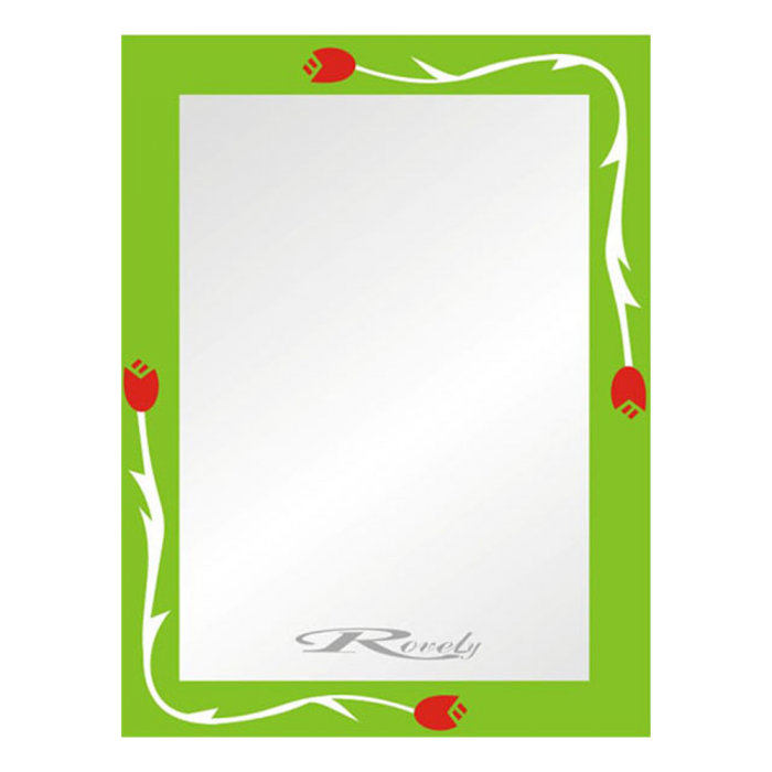 Gương phòng tắm viền hoa Rovely G113