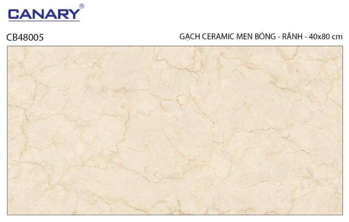 Gạch ốp tường 40x80 TTC Canary CB48005