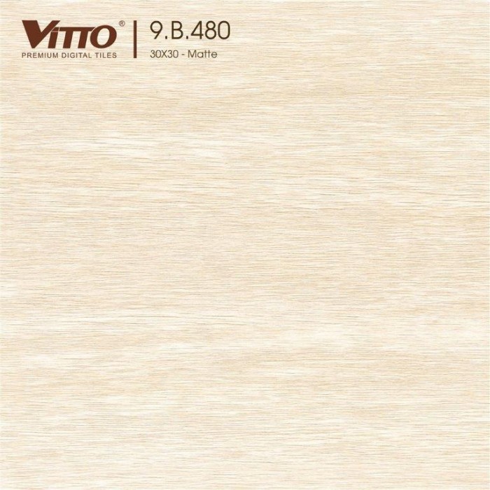 Gạch lát nền ceramic men matt Vitto 9B480
