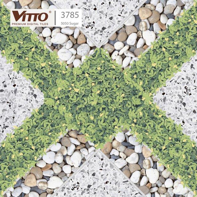 Gạch lát sân vườn 50x50 Vitto 3785