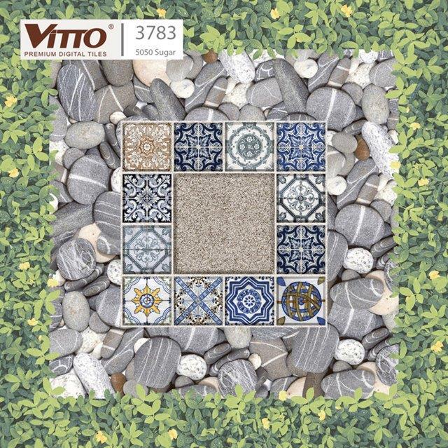 Gạch lát sân vườn 50x50 Vitto 3783
