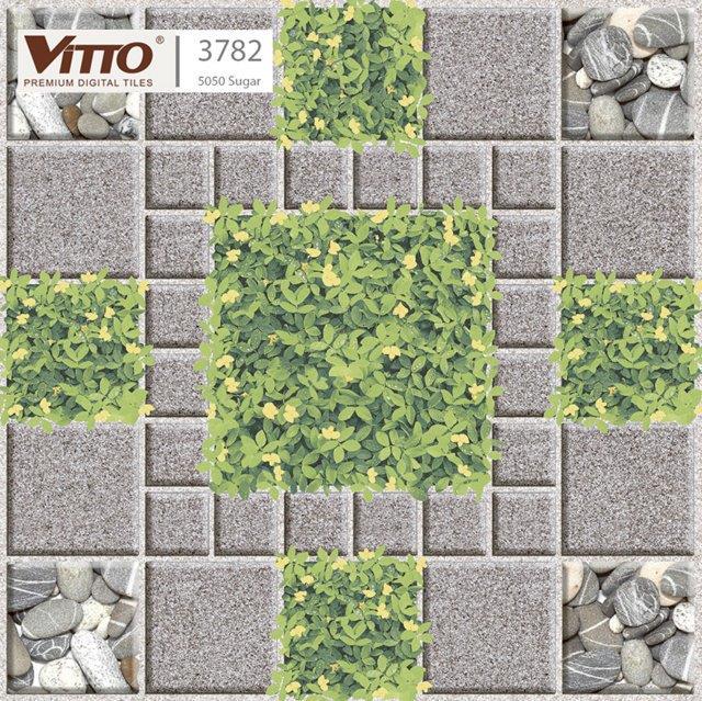 Gạch lát sân vườn 50x50 Vitto 3782
