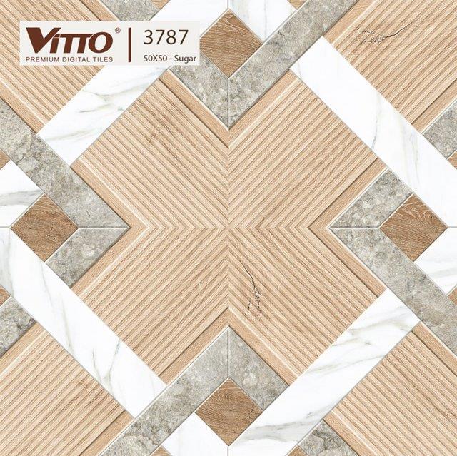 Gạch lát sân vườn 50x50 Vitto 3787