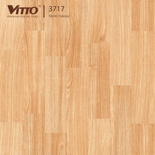 Gạch lát nền vân gỗ 50x50 Vitto 3717