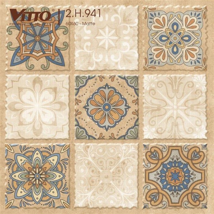 Gạch lát nền porcelain 600x600 Vitto 0941