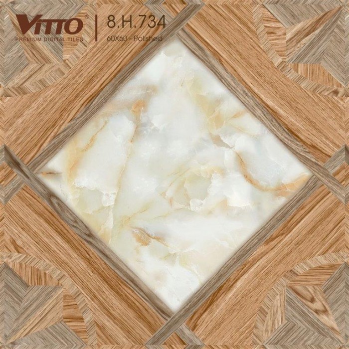Gạch lát nền porcelain Vitto 8H734