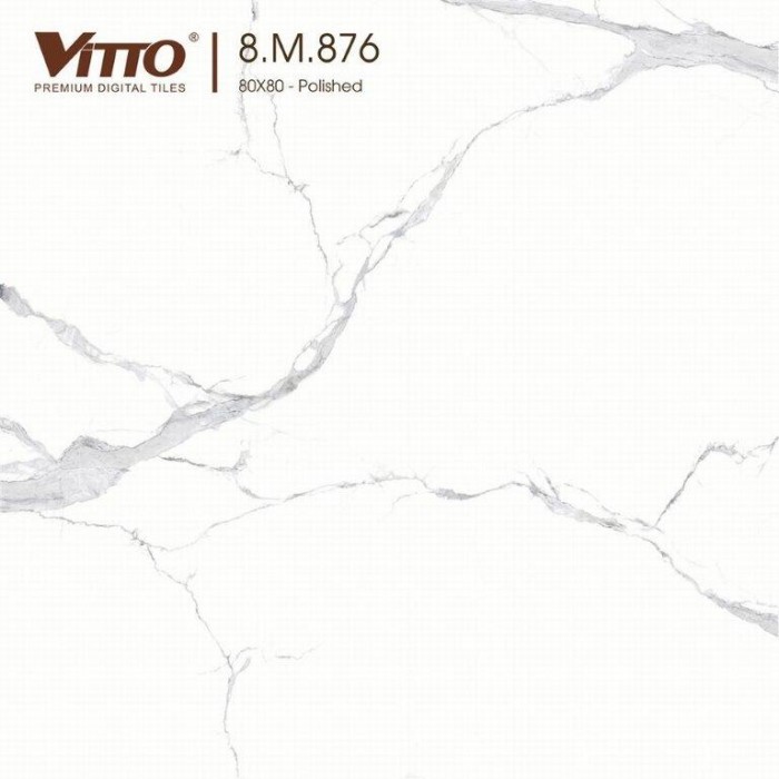 Gạch lát nền vân đá 80x80 Vitto 0876
