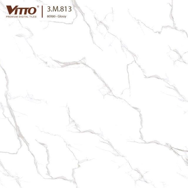 Gạch lát sàn ceramic 80x80 Vitto 813